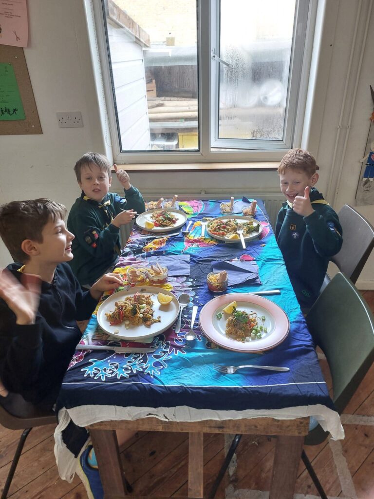 CookingCompetition 3rd Gosport at the district cooking compeition.