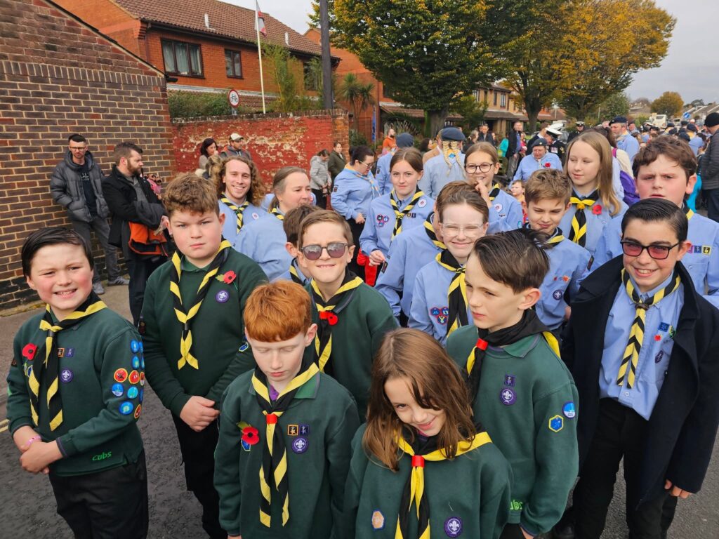 Rememberanceparade One of our annual events at third Gosport.