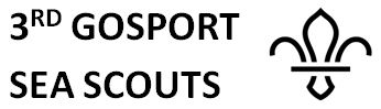 3rd Gosport scouts logo